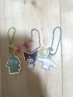 サンリオ　ツインチャーム　にじほしキャンディ　３点セット