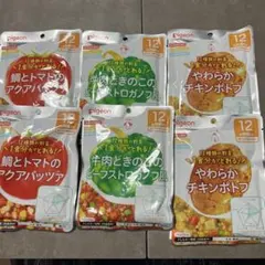ピジョン ベビーフード 12ヶ月 6袋セットのサムネイル