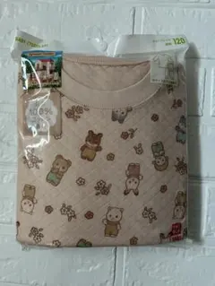 【新品未使用】１２０　UNIQLO キルトパジャマ シルバニア