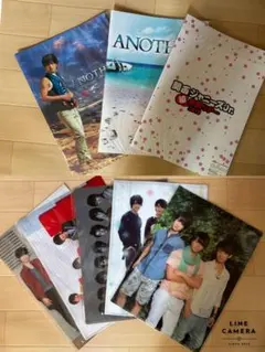 関西Jr.パンフ3冊 KinKanクリアファイルセット