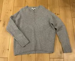 UNIQLO グレー クルーネックセーター L