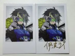 伊波ライ チェキ風カード ノーマル レア ウェルカムグッズ にじさんじ