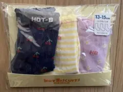 Hot Biscuits ホットビスケッツ　靴下 3足セット 13-15cm
