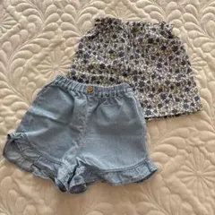 保育園 女の子 まとめ売り 80 ショートパンツ