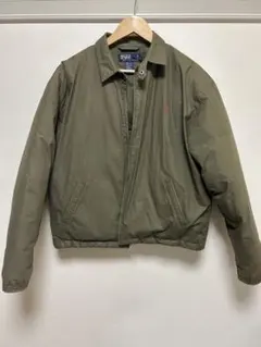 ラルフローレン ダウン　 ドリズラージャケット スウィングトップ　オリーブ