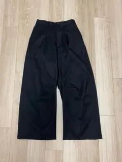BISHOOL ウールギャバジン WidePleats LanternPants - メルカリ