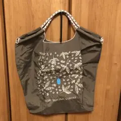 エコバッグ　刺繍　ブルーボトルコーヒー　防水生地　Mサイズのサムネイル