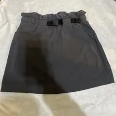 美品⭐︎adidas アウトドアスカート グレー　ゴルフ　釣り