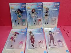 ６種　ナムコ限定 アイマス ビッグアクリルフィギュア チアフルアンサンブル