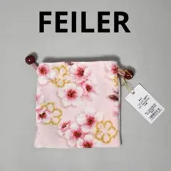 935!新品 FEILER フェイラー ミニ巾着 コイザクラのサムネイル