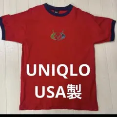 90s USA製 UNIQLO ユニクロ tシャツ リンガー Lサイズ - メルカリ