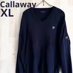 キャロウェイ Callaway コットンニット　ゴルフ 3Dニット　XL