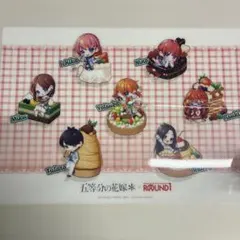 希少 五等分の花嫁 黒板アート 原作絵 A4 クリアファイル 当選品 5枚
