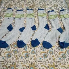 Calvin Klein ソックス 3足セット グレー/ブルー （2）