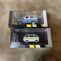 AVTOGRADワズワゴンuaz 1/43 ロシアミニカー 2台セット新品未使用