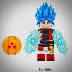 レゴ互換 ドラゴンボール Son Goku ミニフィグ 1体