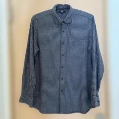 UNIQLO チェック柄 ボタンダウンシャツ Lサイズ