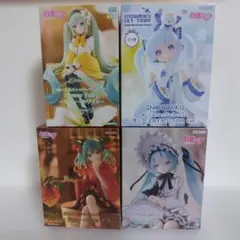 初音ミク ぬーどるストッパー フィギュア 4体 セット