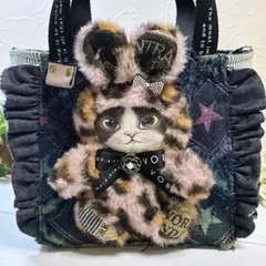 コヤンイサムチョン♡新作♡ジョース君のうさぎ着ぐるみキューブトートバッグ✨