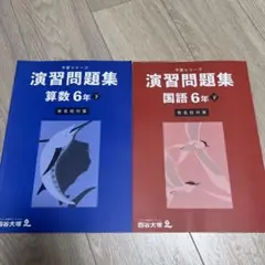 予習シリーズ　演習問題集 算数・国語 6年 下 セット　有名校対策