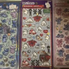 スティッチ&ベイマックス ボンボンドロップシール