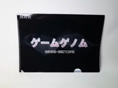 未使用 非売品 東京ゲームショウ2025 NHK ゲームゲノム クリアファイル
