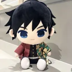 鬼滅の刃 ぬいぷりけおすわりBIGぬいぐるみ 冨岡義勇 竈門炭治郎 2体