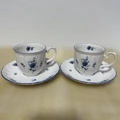 Noritake CRAFTONE ノリタケ　クラフトーン　カップ&ソーサー2客