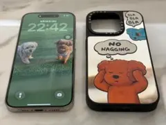 iPhone 15 Pro 128GB 本体 CASETiFYケース付