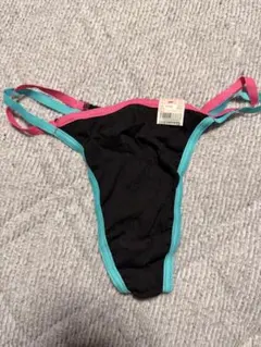 Tバック 黒/ピンク/水色