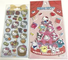 ハローキティシール　2枚セット　海外正規品