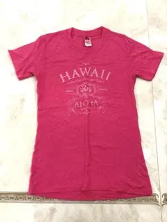 ISLAND GIRL ハワイ ALOHA Tシャツ ピンク　Mサイズ トップスのサムネイル
