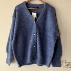 ふわふわカーディガン　ルノンキュール　 ニットカーディガン Lugnoncure