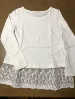 スタディオクリップ レース長袖Tシャツインナー