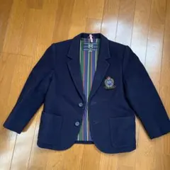 ファミリア　BR ネイビー ジャケット　120