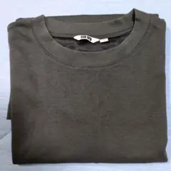 最終価格！新品Mens　UNIQLO U エアリズム 半袖カットソー L