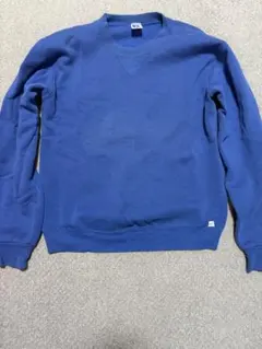 RUSSELL ATHLETIC クルーネック スウェット ブルー S