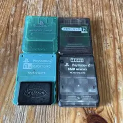 PS1 PS2 メモリーカード 4個セット