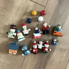 木製　クリスマス　パーツ