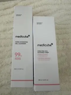 medicube PDRN GEL CLEANSER & CICA TONER