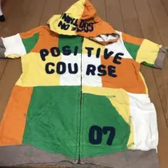 最終値下げ→roughパッチワーク風パーカー