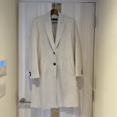 ZARA コットンブレンド コート Sサイズ エクリュのサムネイル