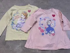 ソフィア　長袖カットソー 110cm 2枚セット