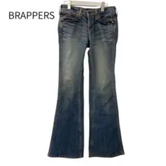 BRAPPERS　ジーンズ　カジュアル　デニム　フレア　青　ブルー　30　古着のサムネイル