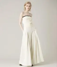 LOULOU WILLOUGHBYジョーゼットタックワイドパンツ　　新品