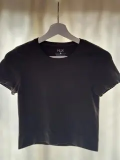 NUX S4742 アワフェイバリットクロップ　ダークグレー　S