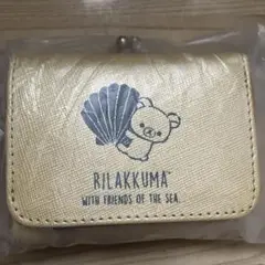 未使用　リラックマ　がま口　三つ折り　財布