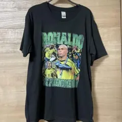 激レア ビンテージ サッカー ブラジル代表 ロナウド Tシャツ