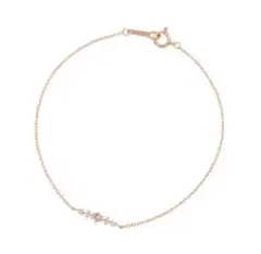 【美品】4℃ K10ピンクゴールド ブレスレット