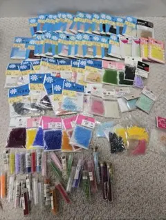 【N.KTYS様専用】TOHO他、各種サイズのビーズ セット100パック以上